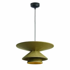 LOOM DESIGN Suspension LED Morphic, vert, feutre, Ø 50 cm| Suspensions Led|Suspensions