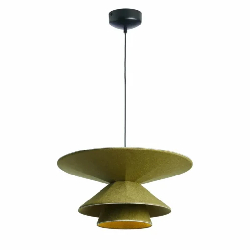 LOOM DESIGN Suspension LED Morphic, vert, feutre, Ø 50 cm| Suspensions Led|Suspensions