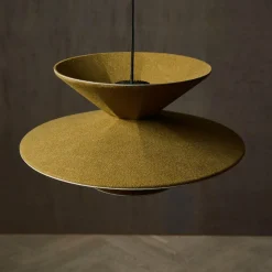 LOOM DESIGN Suspension LED Morphic, vert, feutre, Ø 50 cm| Suspensions Led|Suspensions