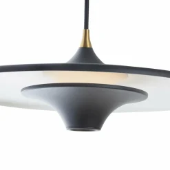 LOOM DESIGN Suspension LED Moja, Ø 42 cm, noir| Suspensions Led|Suspensions