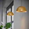 LOOM DESIGN Suspension LED Curve doré Aluminium Ø 14cm| Suspensions Led|Suspensions