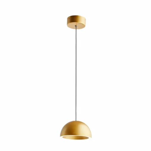 LOOM DESIGN Suspension LED Curve doré Aluminium Ø 14cm| Suspensions Led|Suspensions