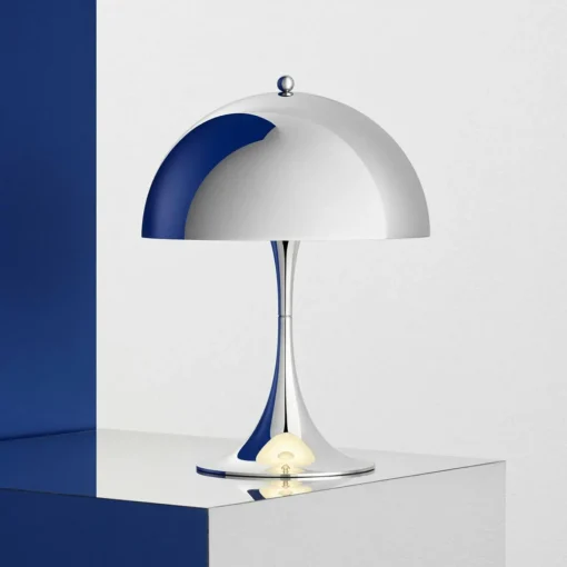 Louis Poulsen Panthella Mini, lampe LED chromé| Lampes À Poser Led|Lampes À Poser Et Lampes De Table