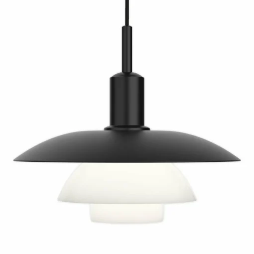 Louis Poulsen PH 5/5 noir/blanc, CCT, Bluetooth| Suspensions Led|Suspensions