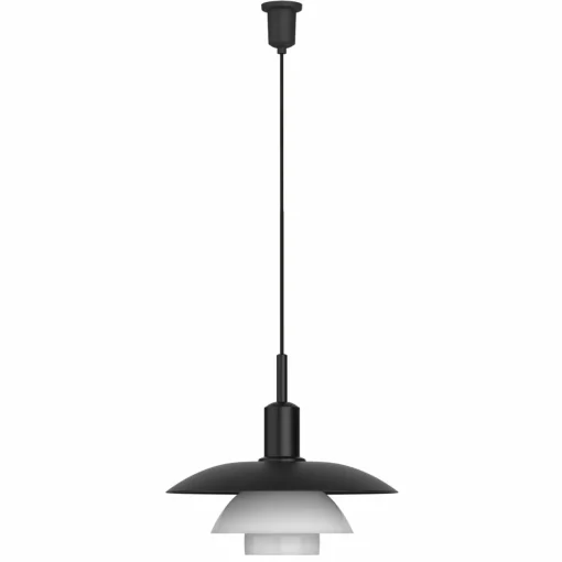 Louis Poulsen PH 5/5 noir/blanc, CCT, Bluetooth| Suspensions Led|Suspensions