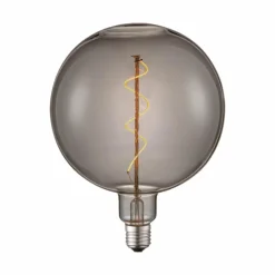 Lucande ampoule LED E27 Ø 18 cm 4 W 1 800 K fumée| Lampes Led À Intensité Variable|Ampoules Led
