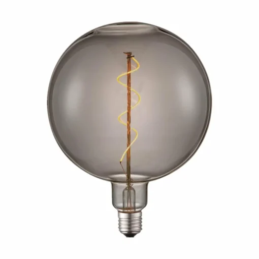 Lucande ampoule LED E27 Ø 18 cm 4 W 1 800 K fumée| Lampes Led À Intensité Variable|Ampoules Led