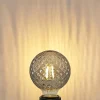Lucande ampoule LED E27 G95 4W 1.800K dimmable smoke| Lampes Led À Intensité Variable|Ampoules Led