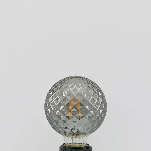 Lucande ampoule LED E27 G95 4W 1.800K dimmable smoke| Lampes Led À Intensité Variable|Ampoules Led