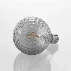 Lucande ampoule LED E27 G95 4W 1.800K dimmable smoke| Lampes Led À Intensité Variable|Ampoules Led