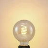 Lucande ampoule LED E27 G95 4 W 2 700 K dim ambrée| Lampes Led À Intensité Variable|Ampoules Led