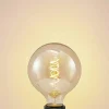 Lucande ampoule LED E27 G125 4 W 2 700 K dim ambre| Lampes Led À Intensité Variable|Ampoules Led