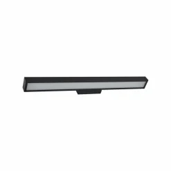 Lucande Applique murale LED pour salle de bain Zafira, noir, aluminium, 90| Appliques Murales Led|Appliques Murales