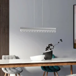 Lucande Bayano suspension LED à cristaux| Plafonniers Led|Plafonniers
