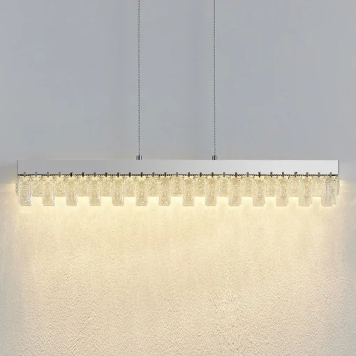 Lucande Bayano suspension LED à cristaux| Plafonniers Led|Plafonniers