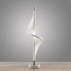 Lucande Edano lampe à poser LED de forme torsadée| Lampes À Poser Led|Lampes À Poser Et Lampes De Table