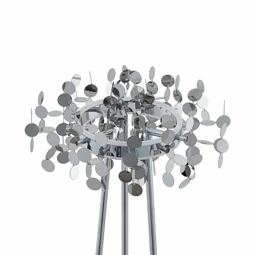 Lucande Glimmo lampadaire LED, chromé| Lampadaires Led|Lampadaires