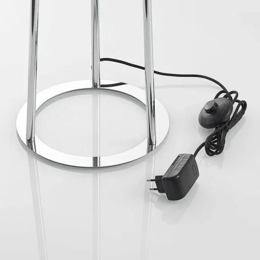 Lucande Glimmo lampadaire LED, chromé| Lampadaires Led|Lampadaires