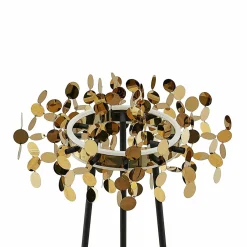 Lucande Glimmo lampe à poser LED, noire, laiton| Lampes À Poser Led|Lampes À Poser Et Lampes De Table