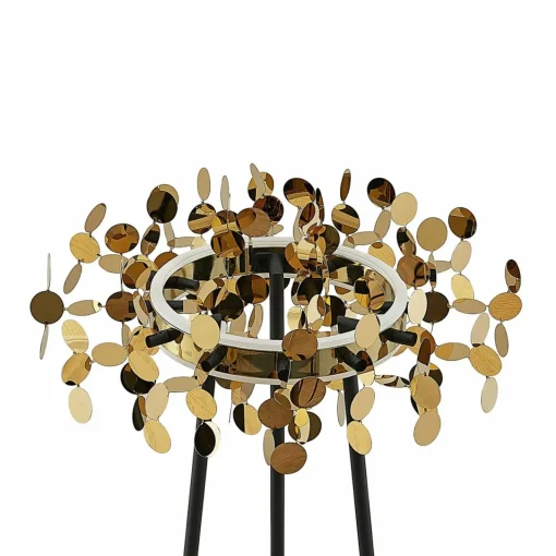 Lucande Glimmo lampe à poser LED, noire, laiton| Lampes À Poser Led|Lampes À Poser Et Lampes De Table