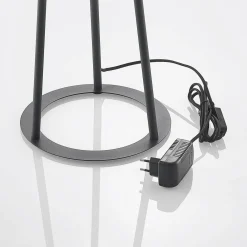 Lucande Glimmo lampe à poser LED, noire, laiton| Lampes À Poser Led|Lampes À Poser Et Lampes De Table