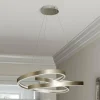 Lucande Gunbritt suspension LED, 80 cm| Suspensions Led|Suspensions