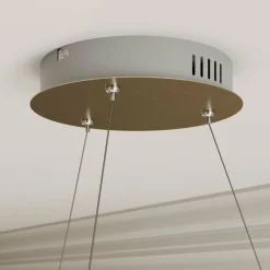 Lucande Gunbritt suspension LED, 80 cm| Suspensions Led|Suspensions