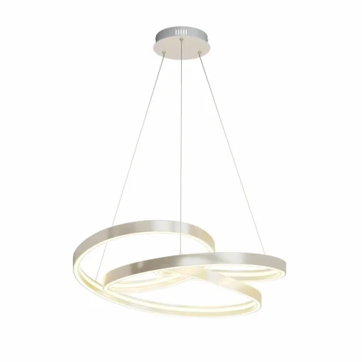 Lucande Gunbritt suspension LED, 80 cm| Suspensions Led|Suspensions