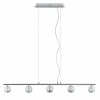 Lucande Kilio suspension LED, à 5 lampes, chromée| Suspensions Led|Suspensions