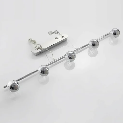 Lucande Kilio suspension LED, à 5 lampes, chromée| Suspensions Led|Suspensions