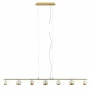 Lucande Kilio suspension LED, à 7 lampes, dorée| Suspensions Led|Suspensions