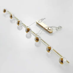 Lucande Kilio suspension LED, à 7 lampes, dorée| Suspensions Led|Suspensions