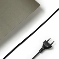 Lucande lampadaire à éclairage indirect Parthena, nickel| Lampadaires Led|Lampadaires