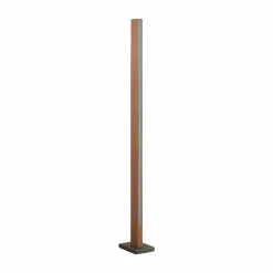 Lucande lampe sur pied LED Tamlin, hêtre, bois, 151,5 cm, 3000K| Lampadaires Led|Lampadaires