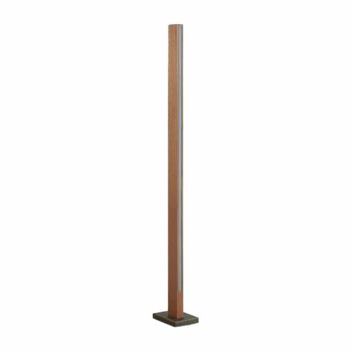 Lucande lampe sur pied LED Tamlin, hêtre, bois, 151,5 cm, 3000K| Lampadaires Led|Lampadaires