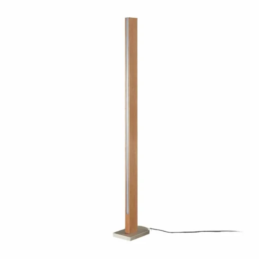 Lucande lampe sur pied LED Tamlin, hêtre, bois, 151,5 cm, 3000K| Lampadaires Led|Lampadaires
