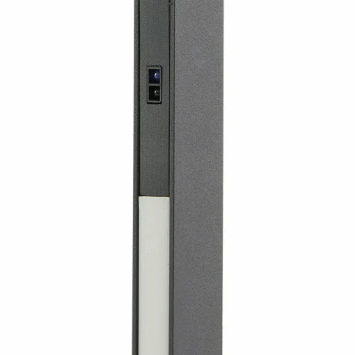 Lucande lampe sur pied LED Linija, noir, hauteur 110 cm, capteur| Lampadaires Led|Lampadaires