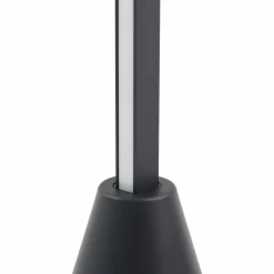 Lucande lampe sur pied LED Linija, noir, hauteur 110 cm, capteur| Lampadaires Led|Lampadaires