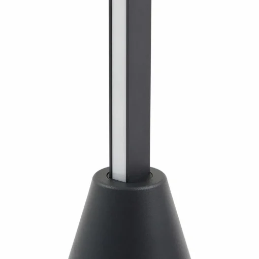 Lucande lampe sur pied LED Linija, noir, hauteur 110 cm, capteur| Lampadaires Led|Lampadaires