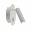 Lucande Magya Applique LED blanche ronde| Appliques Murales Led|Appliques Murales