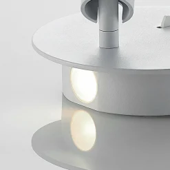 Lucande Magya Applique LED blanche ronde| Appliques Murales Led|Appliques Murales