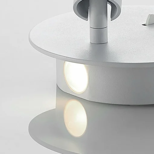 Lucande Magya Applique LED blanche ronde| Appliques Murales Led|Appliques Murales