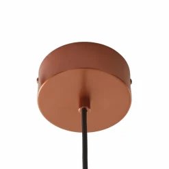 Lucande Mynoria Suspension LED, cuivre, aluminium, Ø 35 cm| Suspensions Led|Suspensions