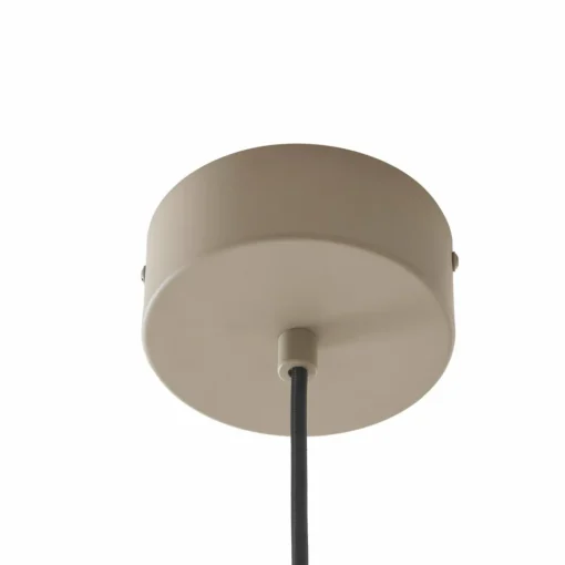 Lucande Nymara suspension LED, beige, aluminium, Ø 40 cm| Suspensions Led|Suspensions