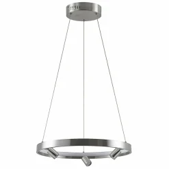Lucande Paliva suspension LED, 48 cm, nickel| Suspensions Led|Suspensions