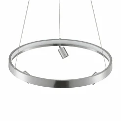 Lucande Paliva suspension LED, 48 cm, nickel| Suspensions Led|Suspensions