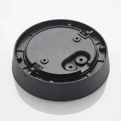 Lucande Plafonnier d'extérieur LED Kelissa, rond, noir| Plafonniers Led|Plafonniers