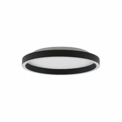 Lucande Plafonnier LED Rotundo, Ø 40 cm, noir, intensité variable| Plafonniers Led|Plafonniers