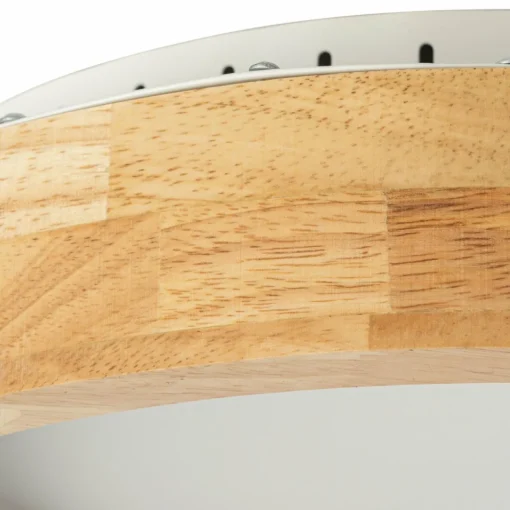 Lucande Plafonnier LED Samvel, Ø 40 cm, bois| Plafonniers Led|Plafonniers