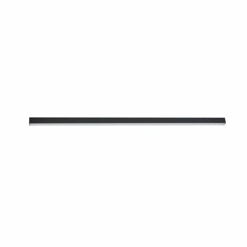 Lucande Plafonnier LED Teniona, 132 cm, noir, aluminium| Luminaires Led D'Intérieur